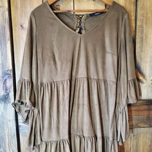 J Roberts Women's Boho Hippie Dress Medium